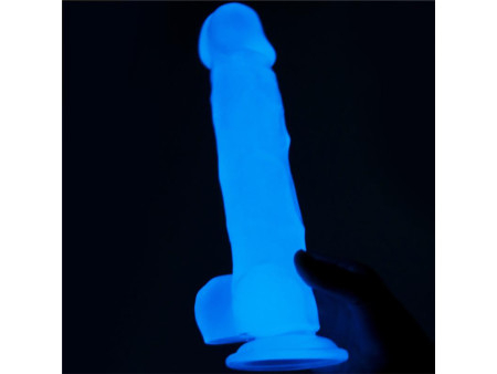 Dildo 85 Lumino Luz Azul Dildo 85 Lumino Luz Azul