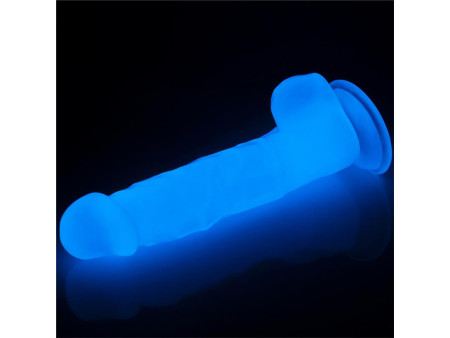 Dildo 85 Lumino Luz Azul Dildo 85 Lumino Luz Azul