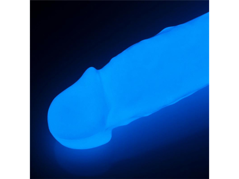 Dildo 85 Lumino Luz Azul