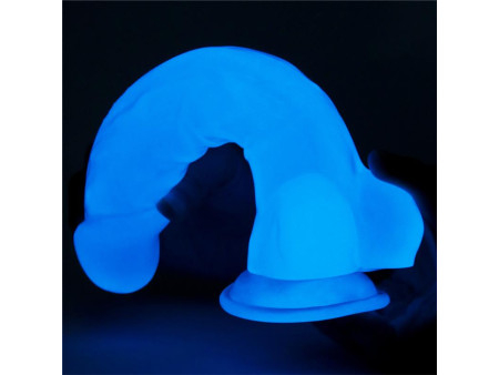 Dildo 85 Lumino Luz Azul Dildo 85 Lumino Luz Azul