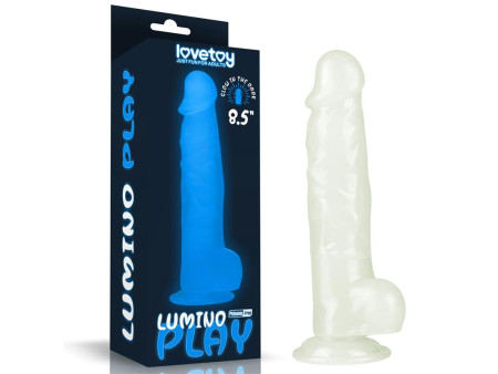Dildo 85 Lumino Luz Azul Dildo 85 Lumino Luz Azul