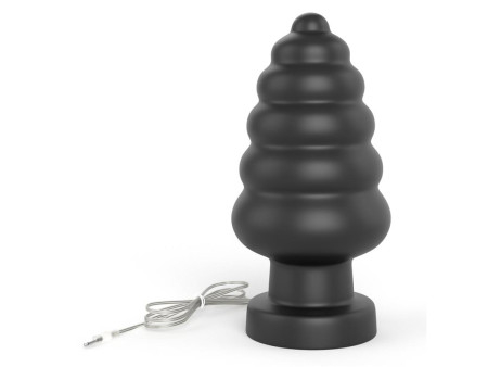 Plug Anal con Vibracion King Sized 7 Negro Plug Anal con Vibracion King Sized 7 Negro
