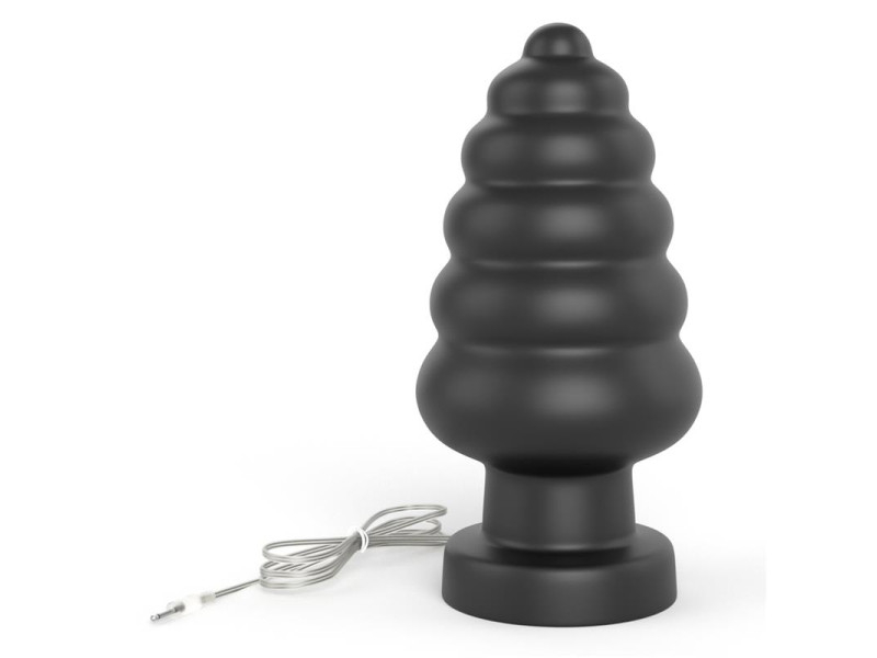 Plug Anal con Vibracion King Sized 7 Negro