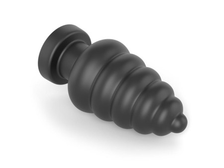 Plug Anal con Vibracion King Sized 7 Negro Plug Anal con Vibracion King Sized 7 Negro