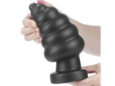 Plug Anal con Vibracion King Sized 7 Negro Plug Anal con Vibracion King Sized 7 Negro