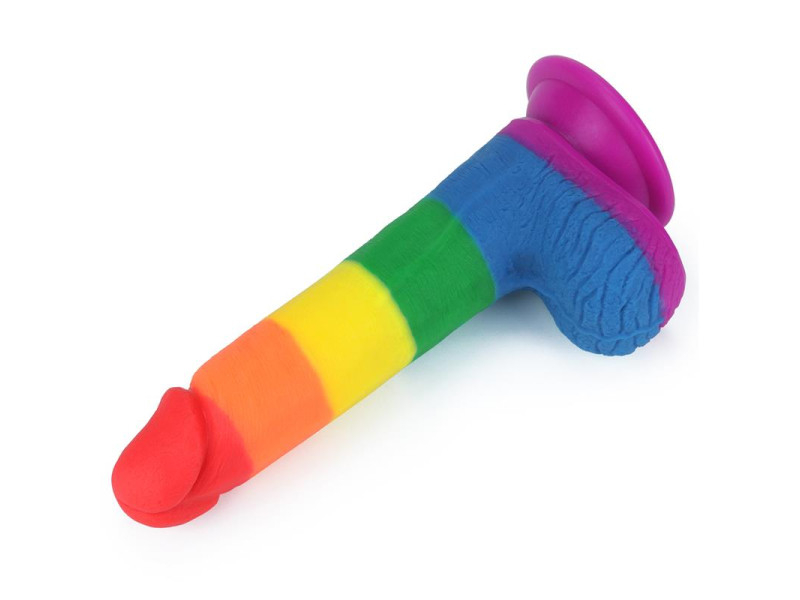 Dildo Prider 75 Silicona Liquida LGBT