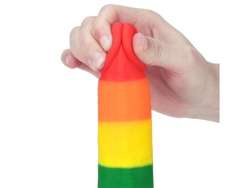 Dildo Prider 75 Silicona Liquida LGBT