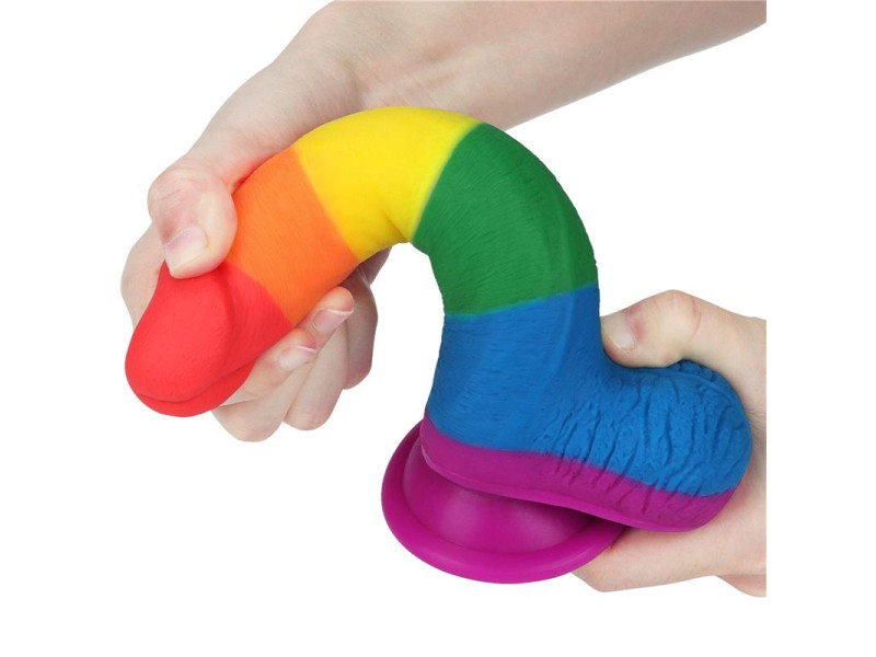 Dildo Prider 75 Silicona Liquida LGBT