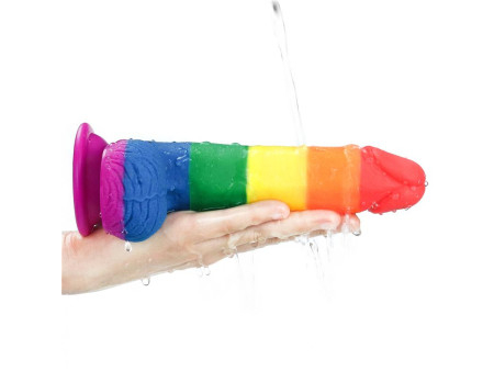 Dildo Prider 75 Silicona Liquida LGBT