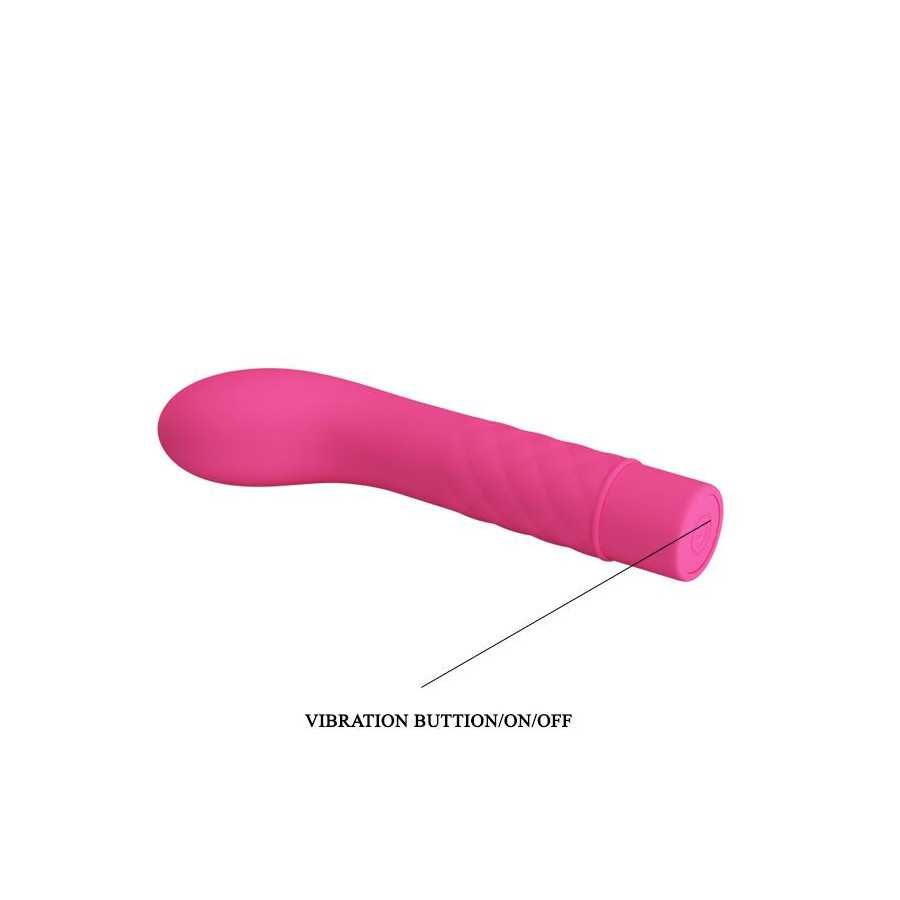 Vibrador Atlas Silicona Rosa