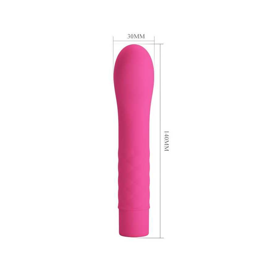 Vibrador Atlas Silicona Rosa