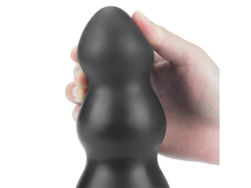 Plug Anal con Vibracion King Sized 78 Negro