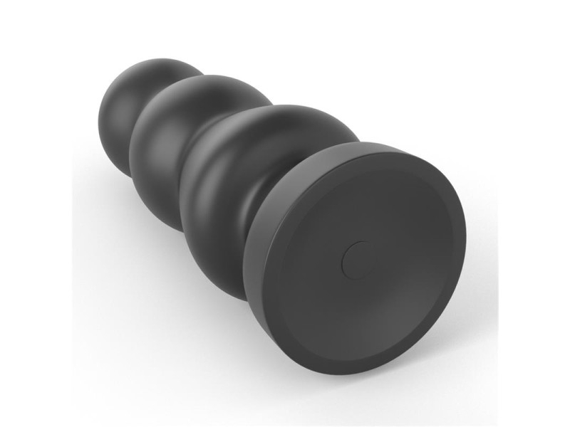 Plug Anal con Vibracion King Sized 78 Negro