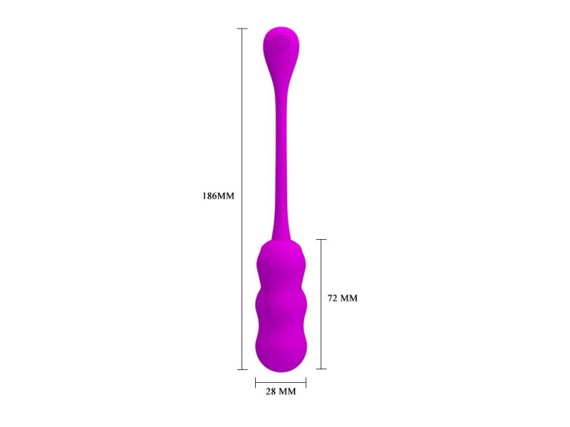 Leshy Huevo Vibrador con Control Remoto USB