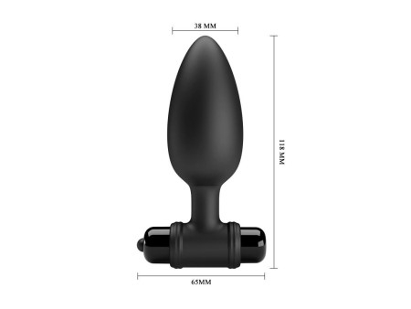 Plug Anal con Vibracion Vibra Butt Plug II USB