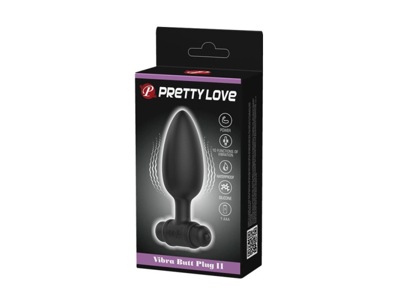 Plug Anal con Vibracion Vibra Butt Plug II USB