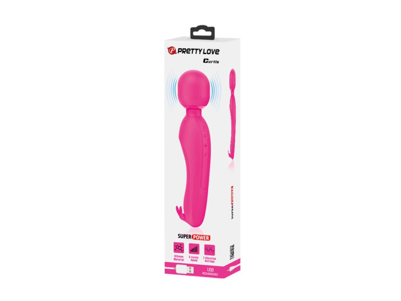 Curtis Masajeador con Estimulador de Clitoris