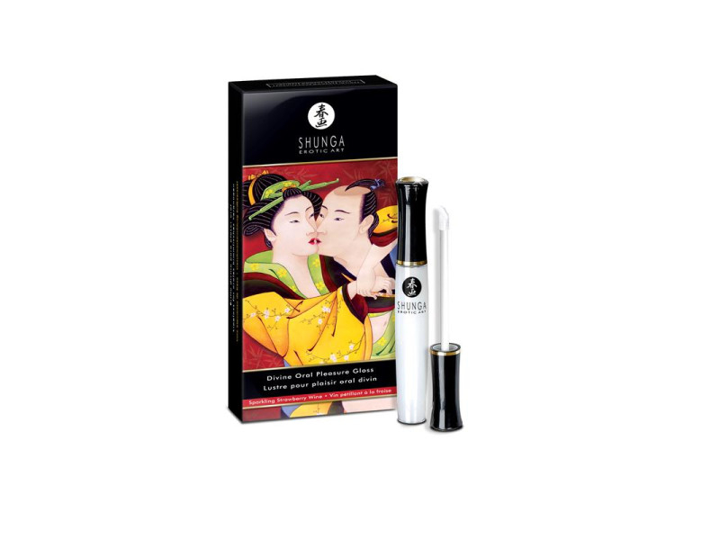 Shunga Gloss para Placer Oral Vino de Fresa Shunga Gloss para Placer Oral Vino de Fresa