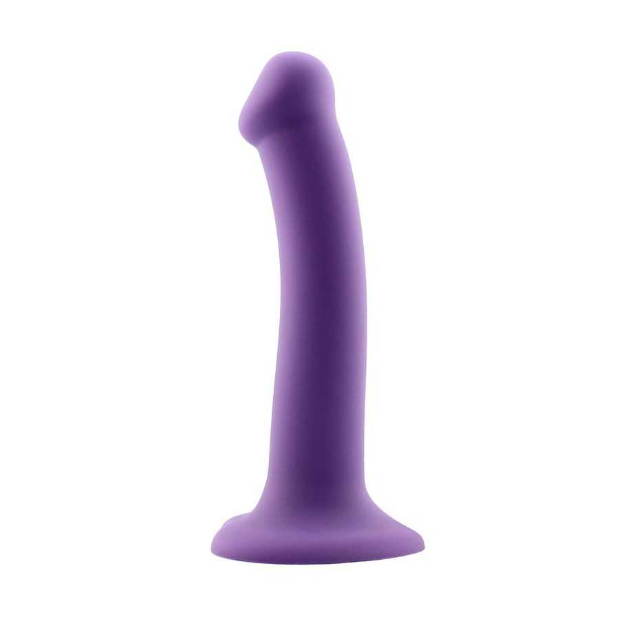 Bouncy Dildo Silicone Flexible Hiper Flexible 75 19 cm Talla L Purpura