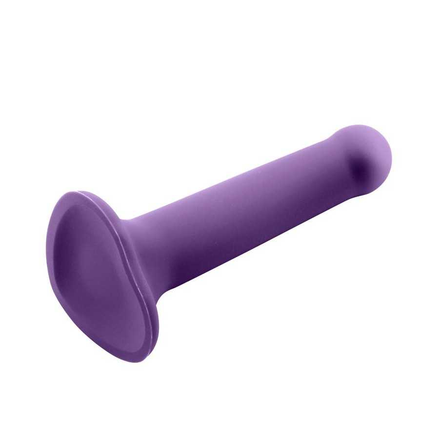 Bouncy Dildo Silicone Flexible Hiper Flexible 75 19 cm Talla L Purpura