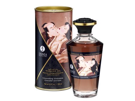 Shunga Aceite de Masaje Efecto Calor Aroma a Chocolate