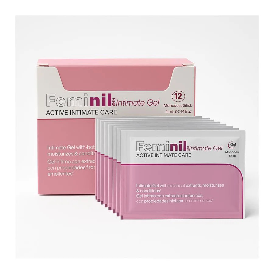 Lubricante Efecto Calor Feminil Lube 12 Monodosis 4 ml