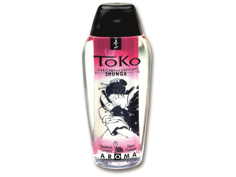 Shunga Lubricante Toko Aroma Vino de Fresa Shunga Lubricante Toko Aroma Vino de Fresa