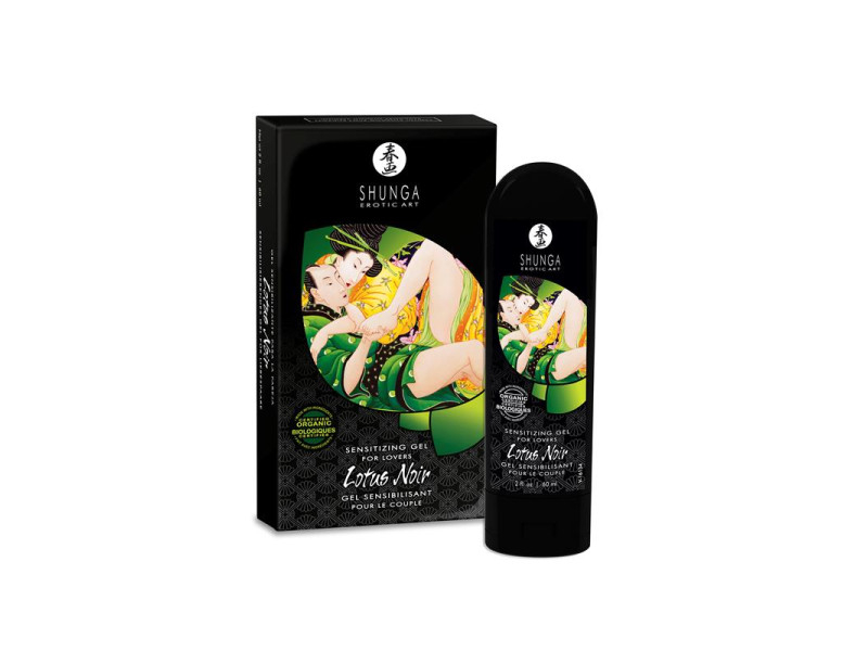 Shunga Gel Sensibilizador Lotus Noir Shunga Gel Sensibilizador Lotus Noir