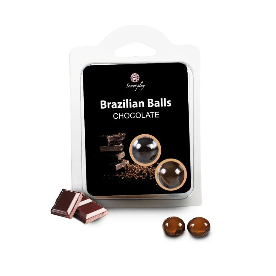 Set 2 Brazilian Balls Aroma a Chocolate