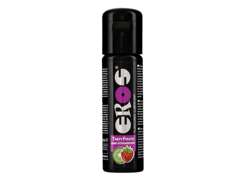 Lubricante Tasty Fruits Sabor Kiwi y Fresa 100 ml Lubricante Tasty Fruits Sabor Kiwi y Fresa 100 ml