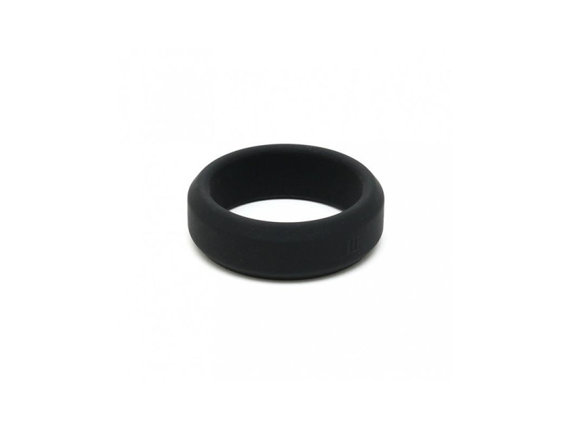 Anillo Pene Silicona Negro O 32mm