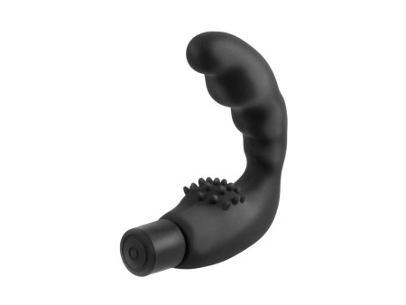 Estimulador Anal con Vibracion Color Negro
