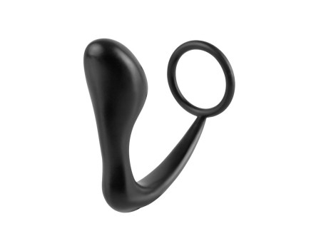 Plug Anal y Anillo Ass Gasm Negro Plug Anal y Anillo Ass Gasm Negro