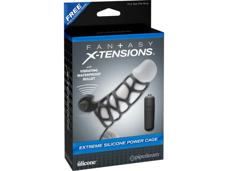 Fantasy X tensions Correa de penes Extreme Color Negro