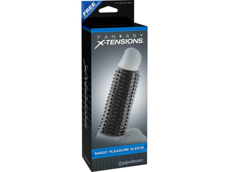 Fantasy X tensions Funda de Pene Placer Magico Color Negro