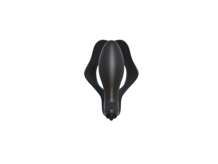 Fantasy C Ringz Anillo con Plug Anal Pesado Color Negro