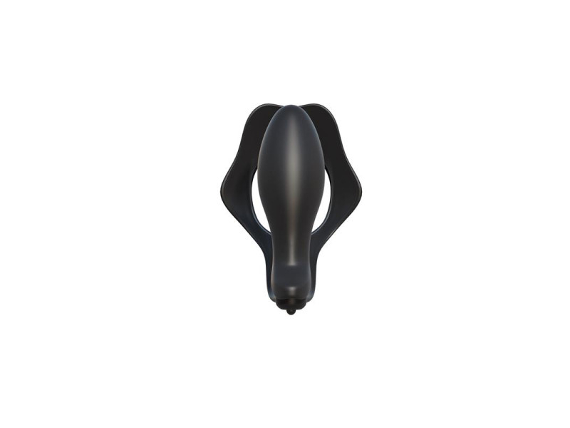 Fantasy C Ringz Anillo con Plug Anal Pesado Color Negro