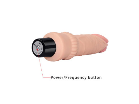 Vibrador Real Softee 78 Natural