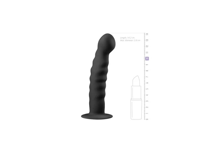 Dildo Silicona Negro