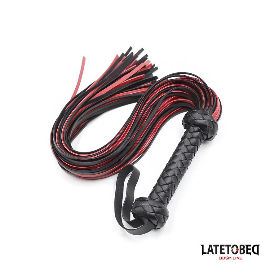 Flogger 65cm Negro y Rojo Flogger 65cm Negro y Rojo