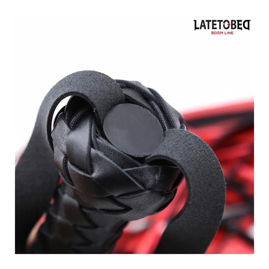Flogger 65cm Negro y Rojo