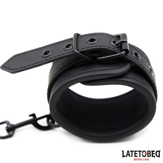 Esposas Neopreno Ajustables Negro