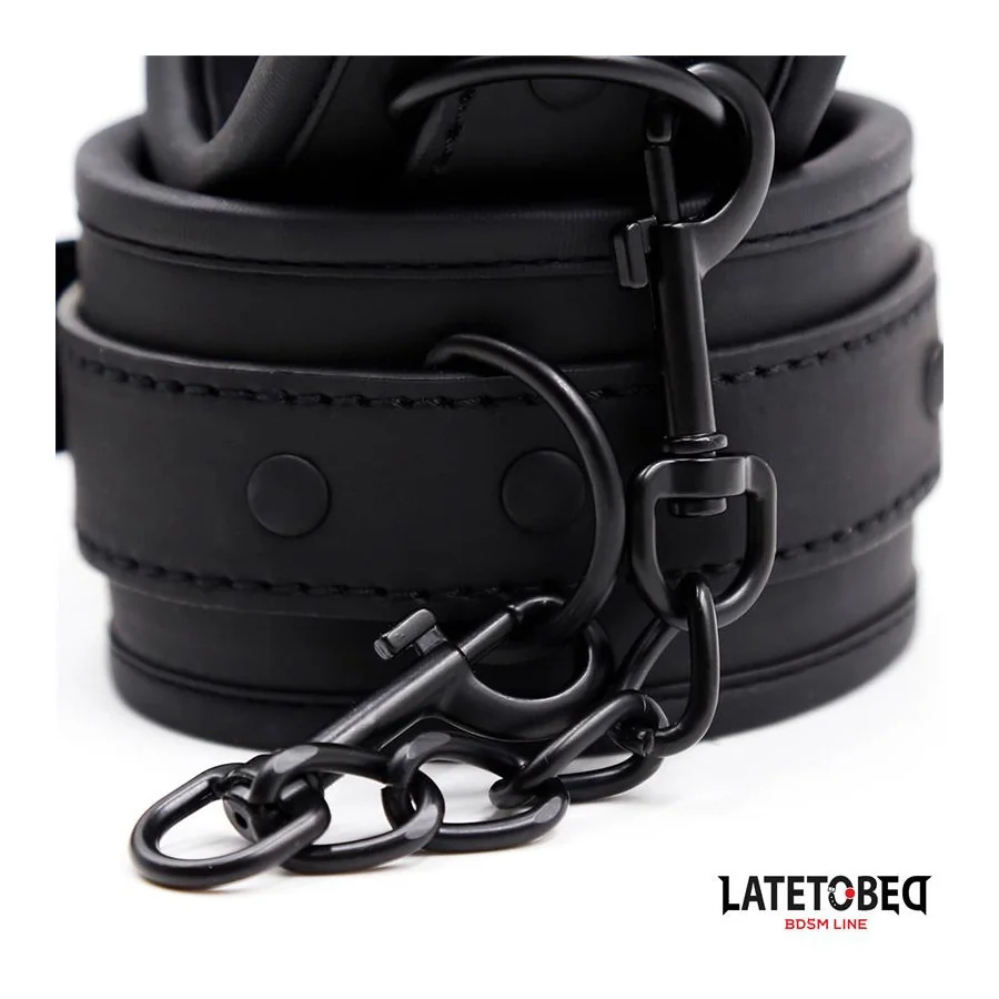 Esposas Neopreno Ajustables Negro