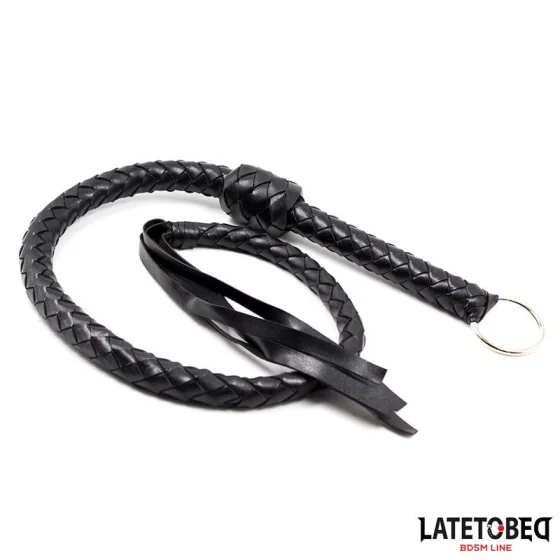 Latigo Trenzado Negro