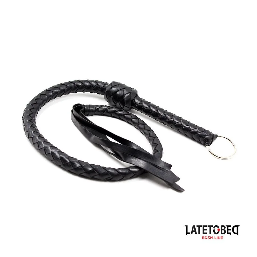 Latigo Trenzado Negro