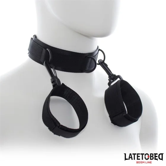 Collar con Esposas Nylon Talla Unica