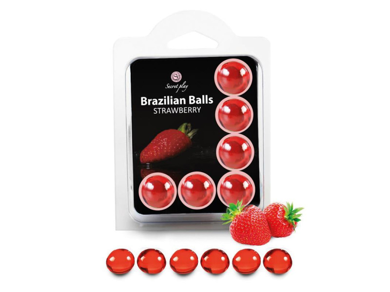 Brazilian Balls Set 6 Fresa