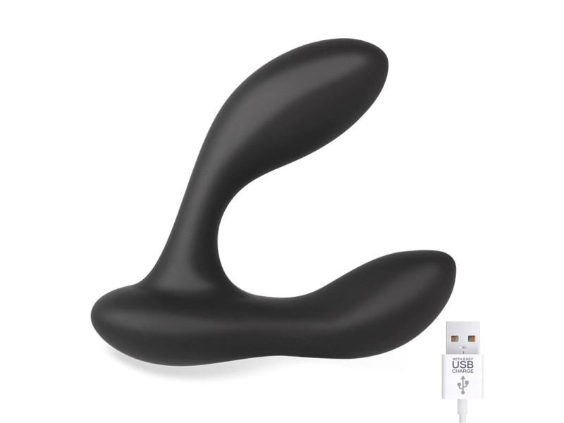 Brett Masajeador Prostatico Control Remoto USB Silicona Liquida