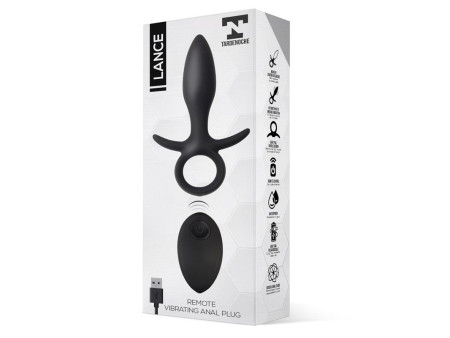 Lance Plug Anal Control Remoto Silicona Liquida USB