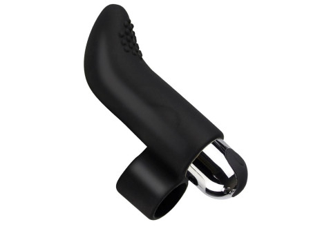 Fivib Estimulador de Dedo USB Silicona Negro